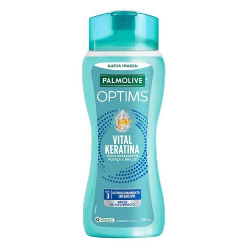 Shampoo Optims Nivel 3 Acondicionamiento Intensivo con Vital Keratina 700ml