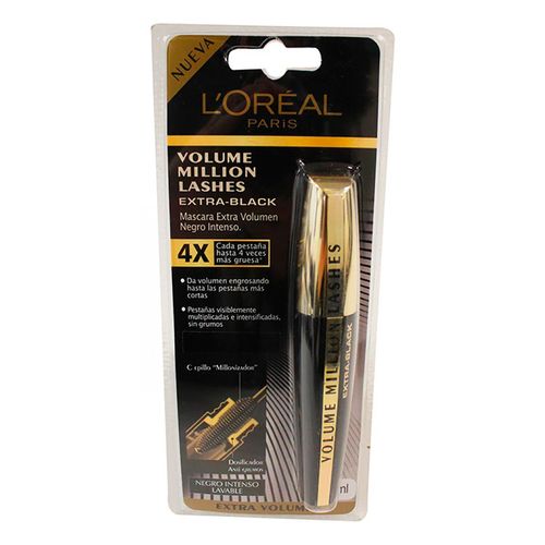 Máscara para Pestañas L'Oréal Paris Volume Million Lashes Extra Black 9ml