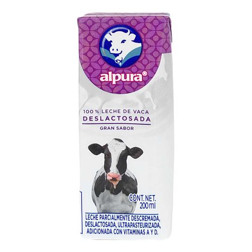Leche Alpura Deslactosada 200ml