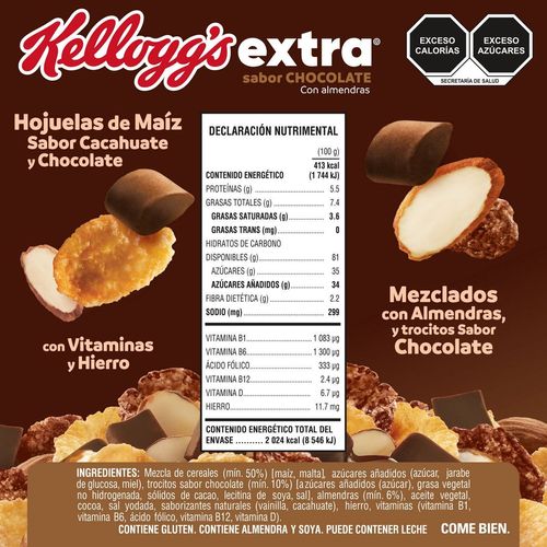 Cereal Kellogg's Extra Chocolate 490g