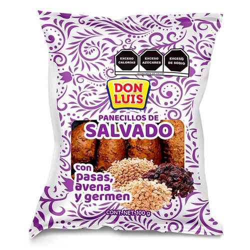 Galletas Don Luis Salvado Pasa Avena 100g
