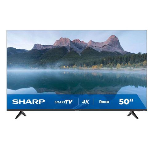 Pantalla Sharp 50 Pulgadas Smart TV 4K UHD Roku 4T-C50DL7UR