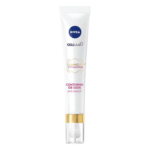 Contorno de Ojos Anti Ojeras NIVEA LUMINOUS630 Anti-Manchas con Cafeína 15ml