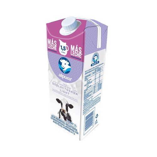 Leche Alpura Deslactosada Light 1.5L