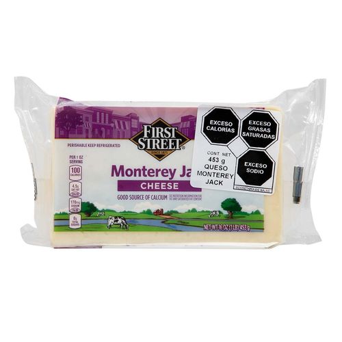 Queso First Street Monterrey Jack 453g