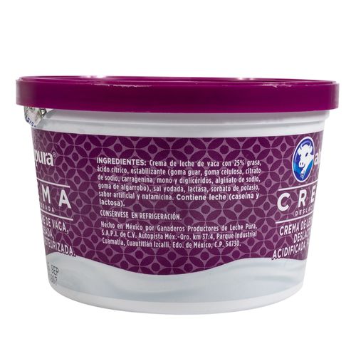 Crema Alpura Deslactosada 426ml