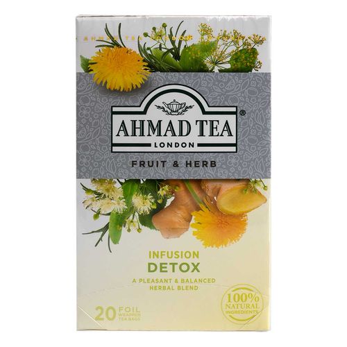 Té Ahmad Tea Infusión Detox 40g
