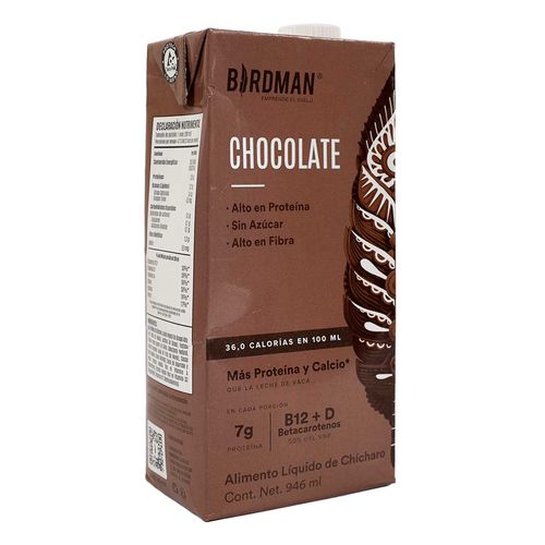 Bebida Birdman Chícharo Chocolate 1L