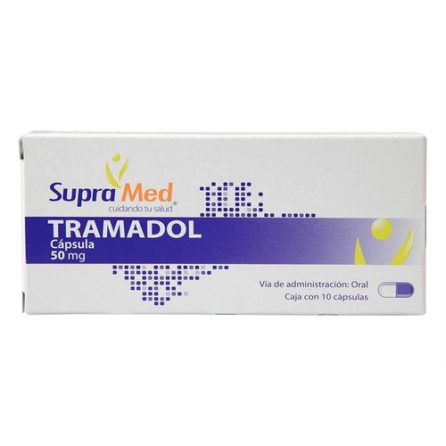 Tramadol Supramed 10 Cap 50mg