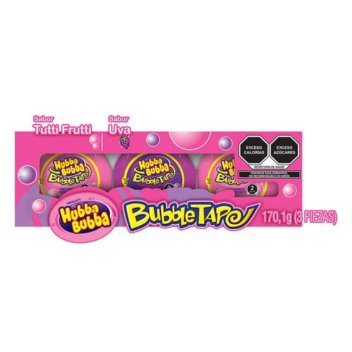 Goma De Mascar Hubba Bubba 170g