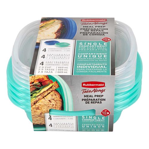 Juego De Hermetico Rubbermaid 686 ML TKA