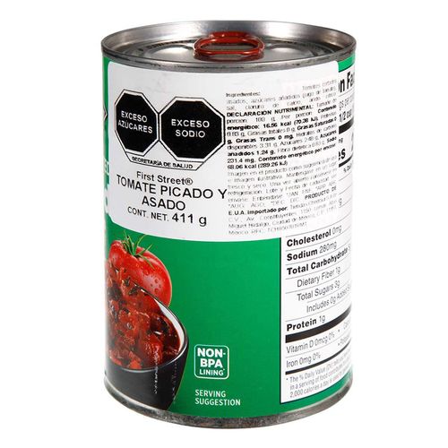 Tomates First Street Con Hierbas 411g