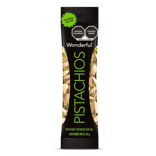 Pistaches Wonderful Salados C/Cas 35g