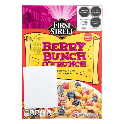 Cereal First Street Frutos Rojos 737g