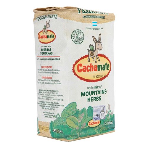 Yerba Mate Cachamate Serrana 500g