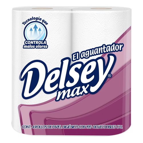Papel Higiénico Delsey Max 4 Rollos