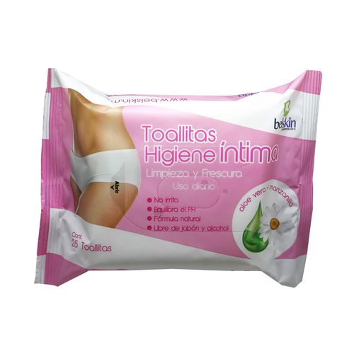 Toallas Belskin Higiene Femenina 25 Toallitas
