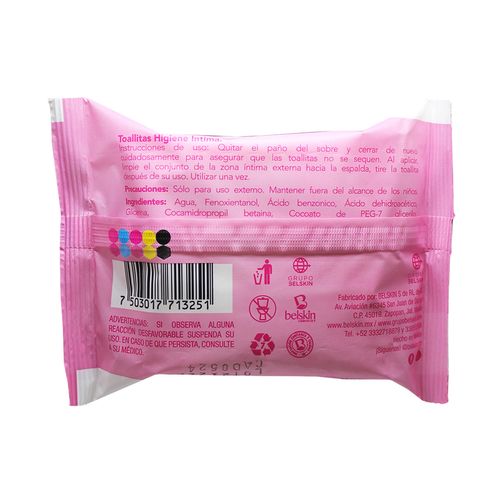 Toallas Belskin Higiene Femenina 25 Toallitas