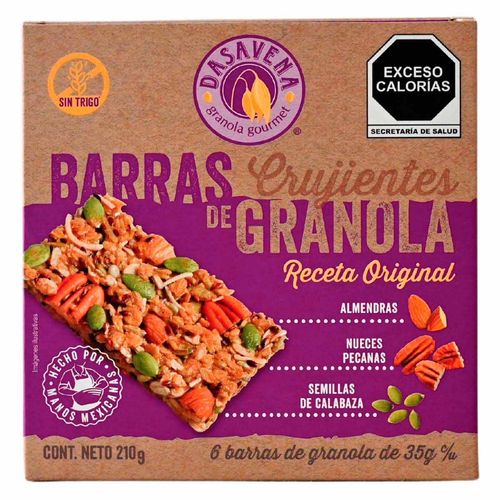 Barras Dasavena Gourmet Original 210g
