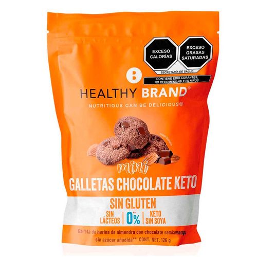 Galleta Healthy Brand Chocolate 126g