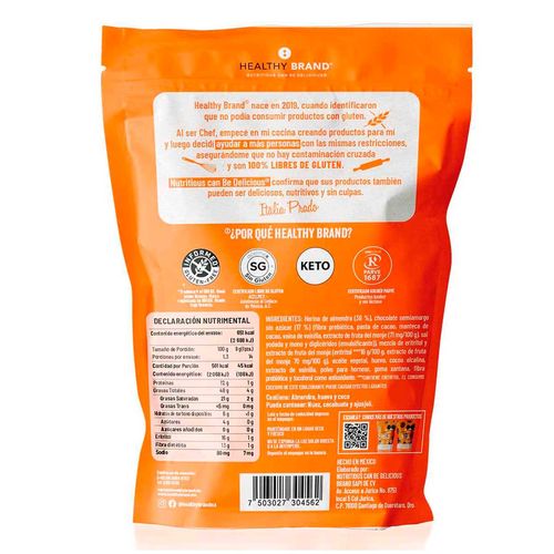 Galleta Healthy Brand Chocolate 126g