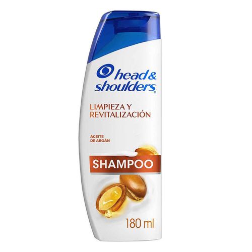 Shampoo Head & Shoulders Limpieza y Revitalización 180ml