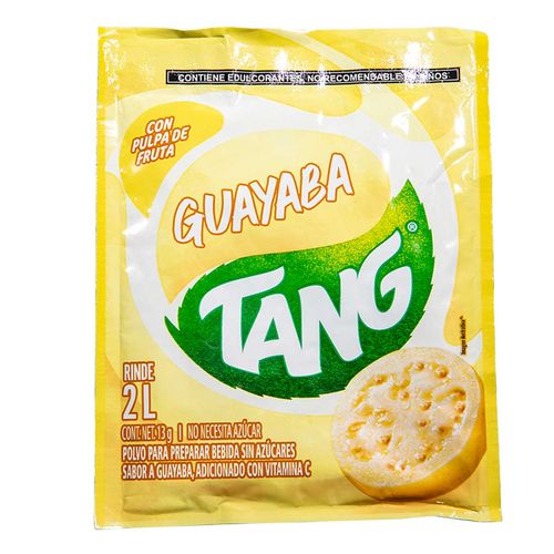 Bebida en polvo Tang Sabor Guayaba Sobre de 13g