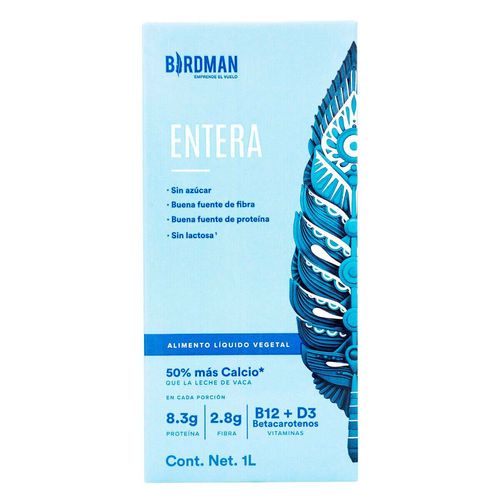 Bebida Birdman Chícharo Natural 1L