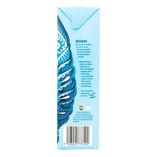 Bebida Birdman Chícharo Natural 1L