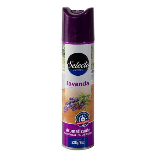 Aromatizante Selecto Spray Lavanda 226g
