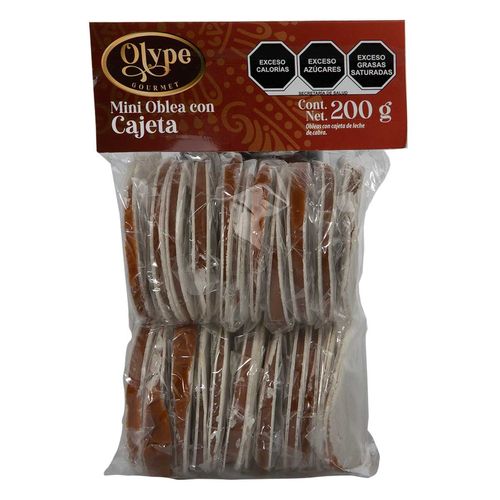Oblea Olype Mini con Cajeta 200g