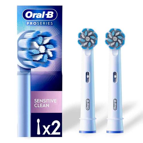 Cabezal de Repuesto Oral-B para cepillo eléctrico Sensitive Clean 2 Unidades