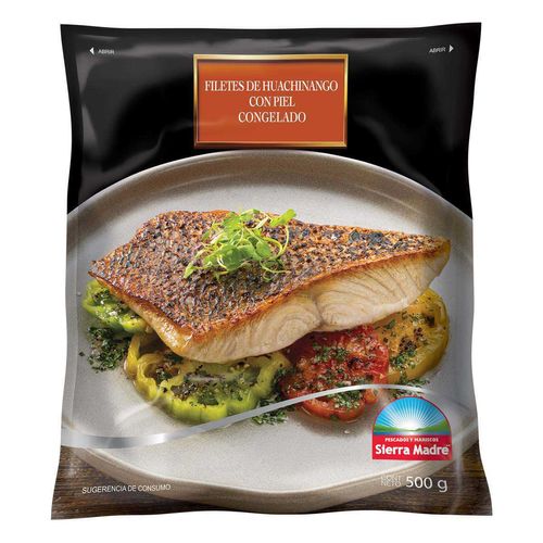 Filete de Huachinango con Piel Sierra Madre 500g