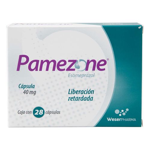 Esomeprazol Pamezone 40mg con 28 Cápsulas