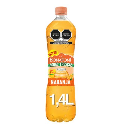 Bonafont Aguas Frescas Naranja 1.4L