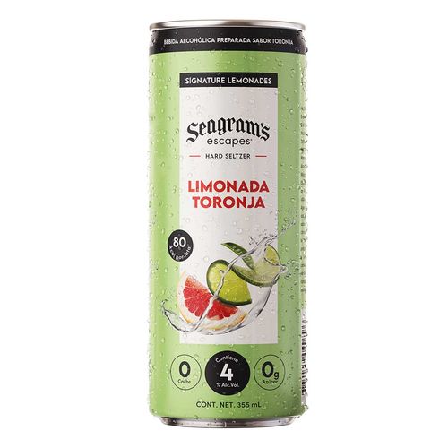 Seagram's Hard Seltzer Limonada Toronja 355ml