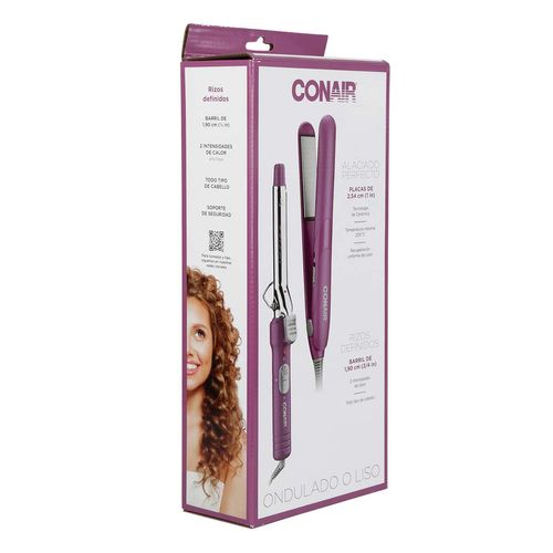 Combo Alaciadora Conair Cerámica