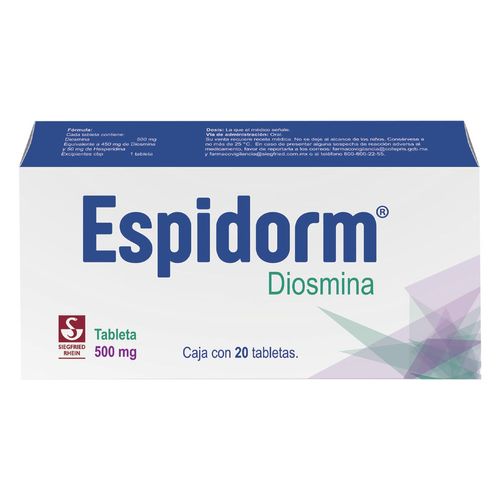 Diosmina Espidorm Caja 20 Tabletas