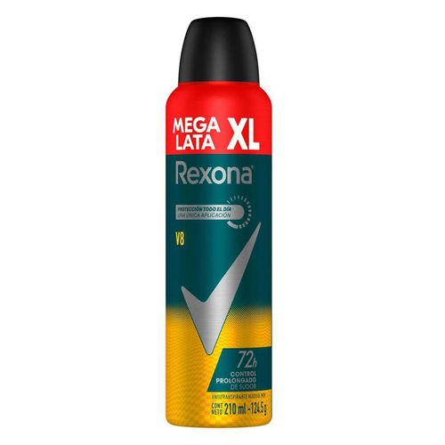 Antitranspirante en Aerosol Rexona V8 210ml
