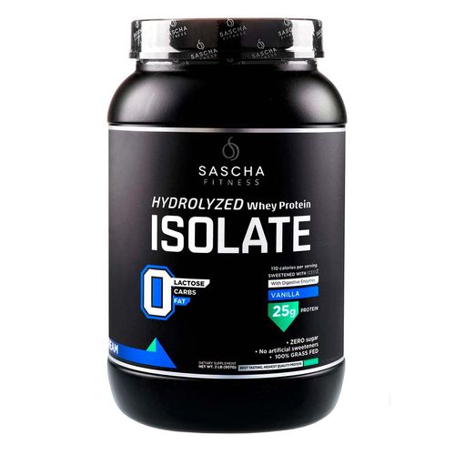 Proteína Sascha Fitness Vainilla 957g