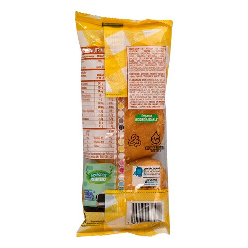 Pan Bimbo Madalenas Mantequilla 93g