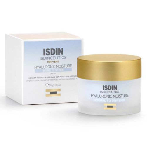 Crema Hidratante Isdin Hyaluronic Moisture Piel Normal 50g