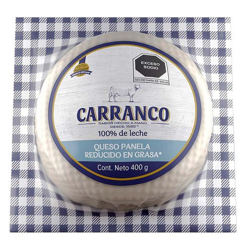 Queso Carranco Panela Light 400g