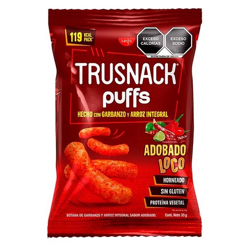 Puffs Trusnack Adobadas 180 g
