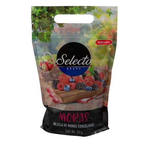 Mezcla Selecto Moras Congeladas 454 g