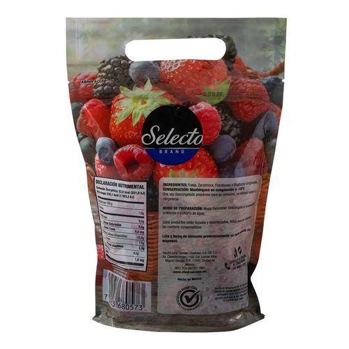 Mezcla Selecto Moras Congeladas 454 g