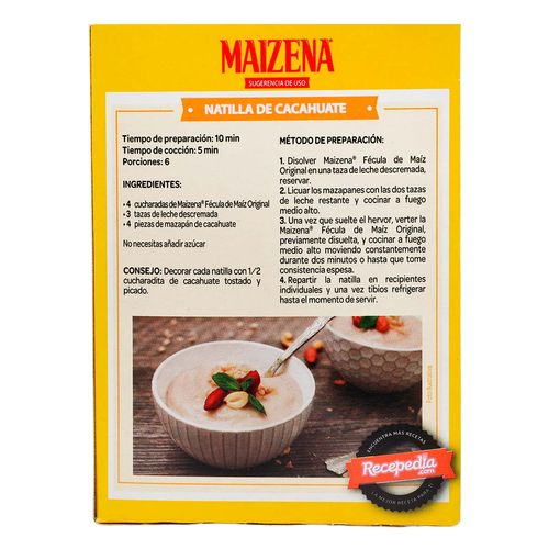 Fécula de Maíz Maizena 160 g