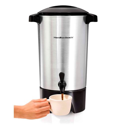 Cafetera Percoladora Hamilton Beach Acero Inoxidable 40515R