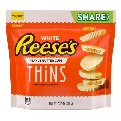 Chocolate Reeses Blanco Mani 208g