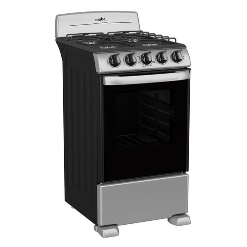 Estufa Mabe de Piso 20 Pulgadas Plata Mercury EM5032BAPS1